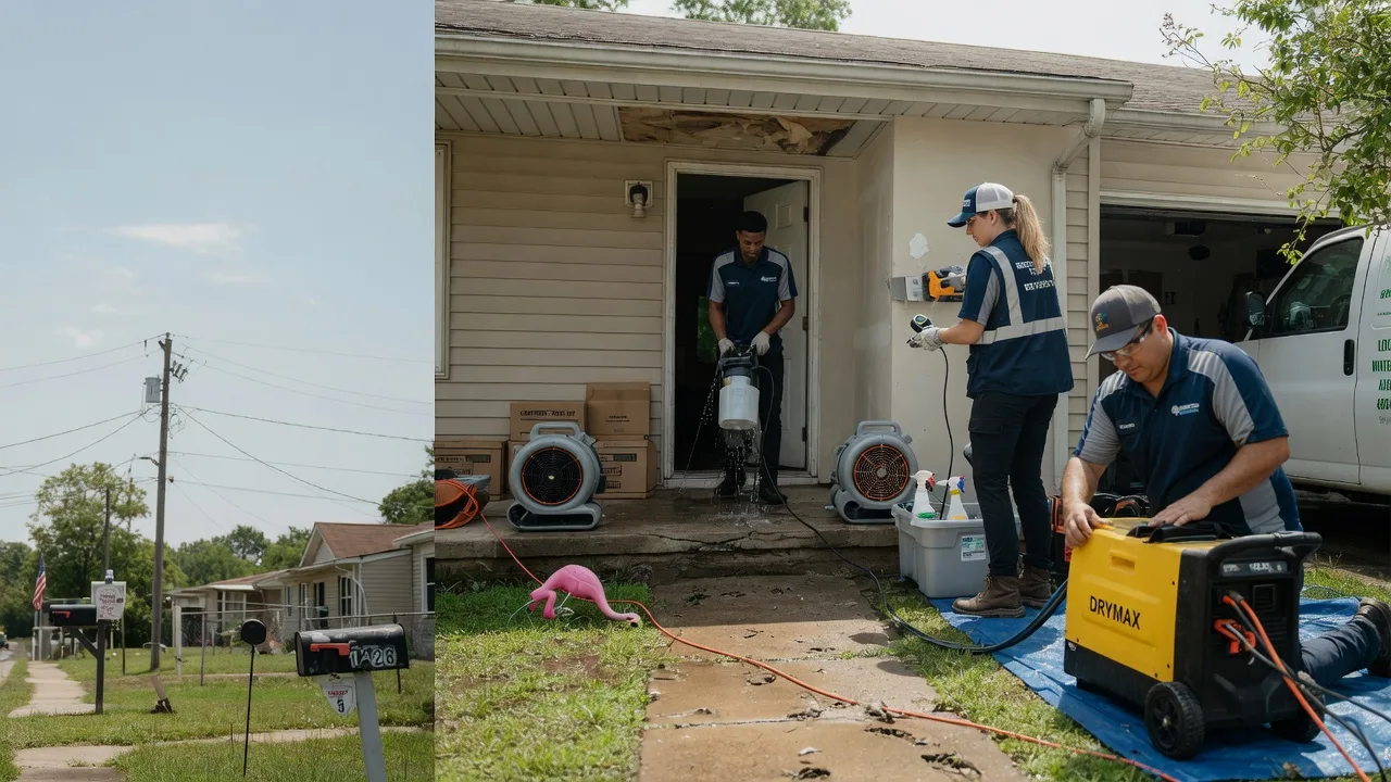 Storm Damage Water Removal in Deerfield, MI near me
